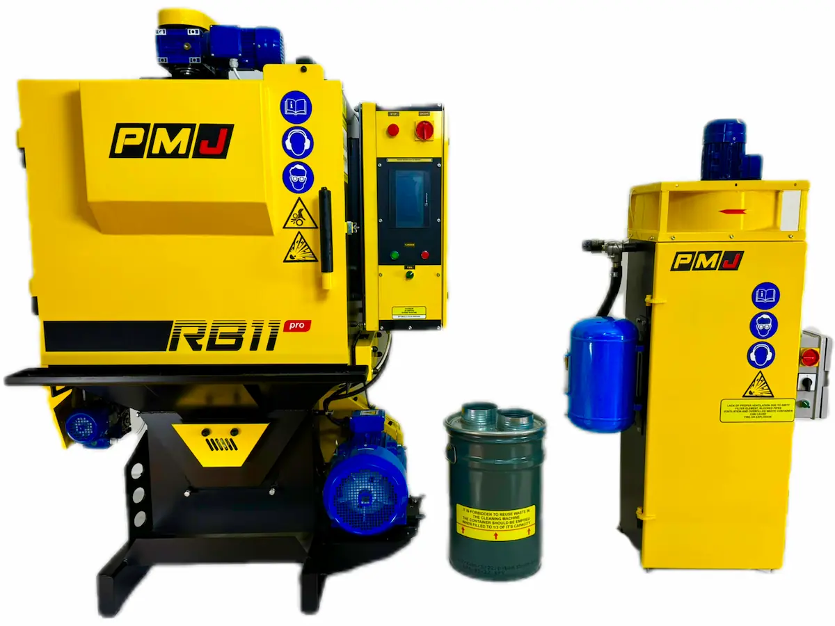 PMJ | Automatische Schleuderradstrahlanlage RB11